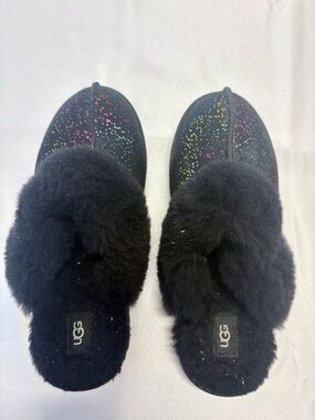 UGG girls (or small women’s!) Black Sparkle Disquette Sz 6
